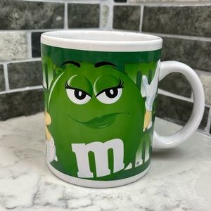 Green M&M coffee/tea mug